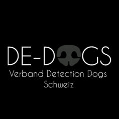 de dogs logo schwarz